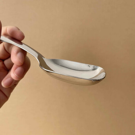 RSRDDY304 stainless steel thickened short-handled teaspoon, mini small spoon, coffee measuring spoon, tea spoon, tea shovel, scoop, spoon, glossy tea spoon, 4 pieces