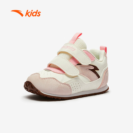 ANTA children's casual shoes, baby girls and children's lifestyle series buckle low-cut infant and children's casual shoes A22540005