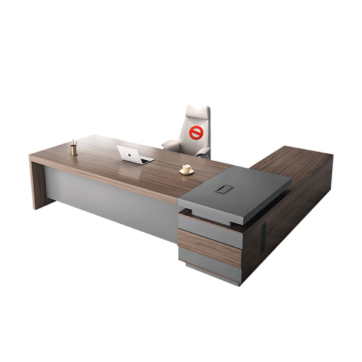 Lanran desk boss desk executive desk president desk manager desk supervisor desk desk 2.0 meters (including side cabinets)