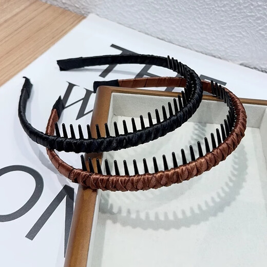 Chimera (CHIMERA) 2 pieces simple and versatile wrapped acrylic headbands for women, Korean version of Internet celebrity thin headbands, outer departure card, birthday gift for girls