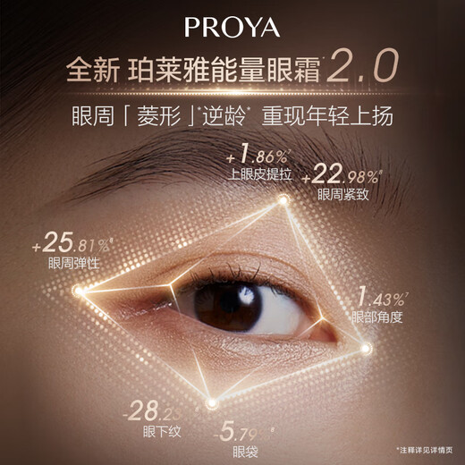 PROYA Energy Eye Cream Fades Fine Lines, Lifts and Firms Eye Lines Cosmetic Eye Essence 2.0 20g Birthday Gift for Women