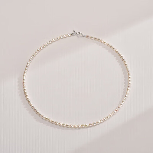 Jingrun Pearl Necklace Changyan 925 Silver Millet Pearl Women's Sweater Young High-end Necklace for Girlfriend