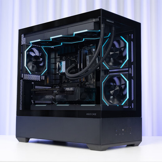 ASUS ROG 24-issue interest-free TUF family bucket AMD 9800X3D/no card/5070TI/5080 ammunition depot 870AYW/Fuxue assembled computer host DIY complete machine configuration five 9800X3D+5060Ti