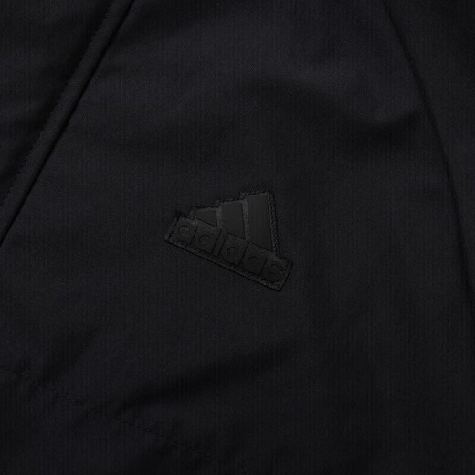 Adidas men's winter thickened woven sports trendy casual comfortable jacket JI8680 black XL