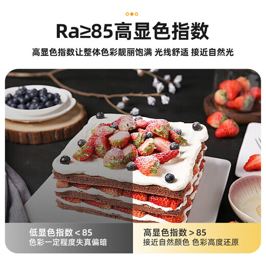 Biuyum LED double-head grille downlight 3.5 inch 18W white light opening 195x95mm corridor grid ceiling simple downlight white shell