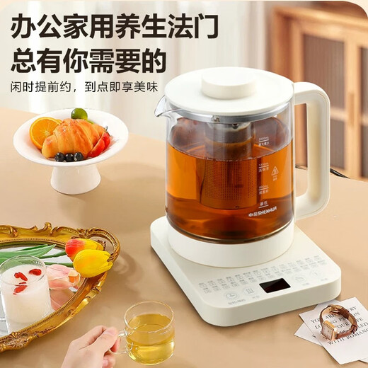 Health kettle, kettle, heat preservation and stew all in one fully automatic constant temperature tea kettle glass small office home 2L 316 temperature adjustment model with filter + egg rack hot model Shenhua genuine product durable for ten years