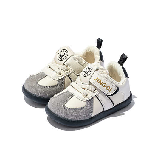 JOYNCLEON Baby Toddler Shoes 2025 Spring and Autumn New Girls Soft Sole Non-Slip Functional Shoes Boys Lightweight Moral Training Shoes Black Size 19 (Inner Length 140MM Suitable for Foot Length 135MM)