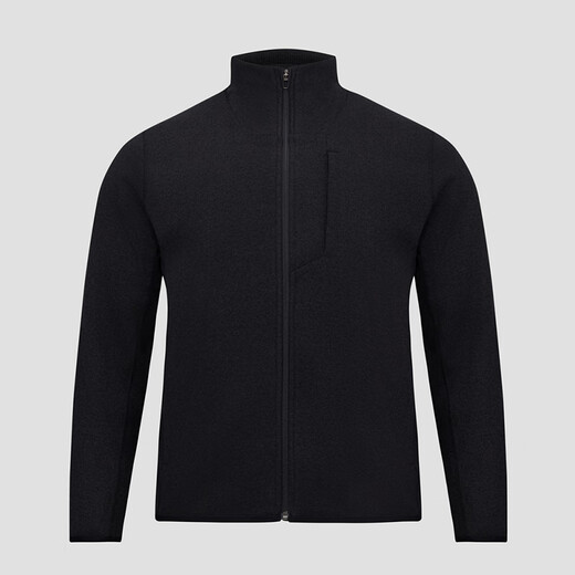 Lululemon丨Sojourn Men's Brushed Lined Knitted Jacket LM3EW9S Black/Black L