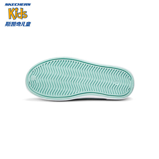 Skechers children's shoes slip-on toe sandals summer men's and women's hole shoes medium and large children's beach shoes 308310L girls/purple/mint green/MTLV 30