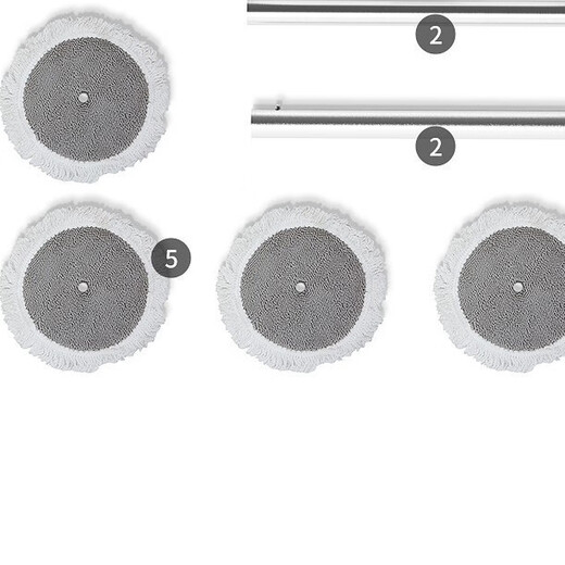 Midea wireless electric mop home automatic mopping machine smart cleaning wet mopping machine dry mopping artifact FC3 white