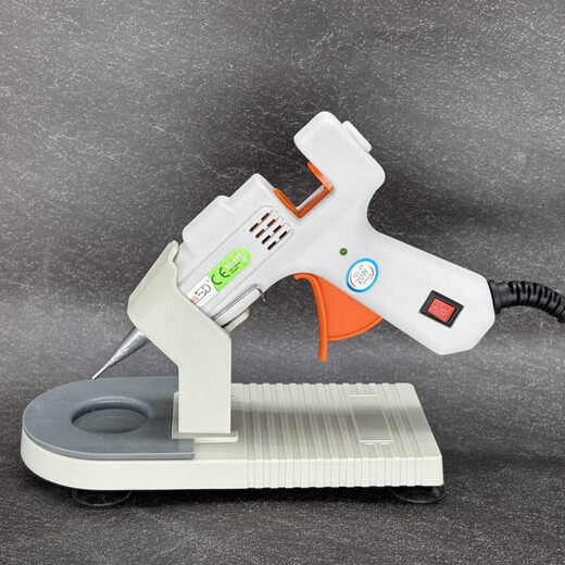 Saide 20W/30W extended caliber 1.0mm fine caliber hot melt glue gun for home use drill DIY to paste 7mm adhesive strips Saide white 20W ultra-fine 1.0mm caliber glue gun