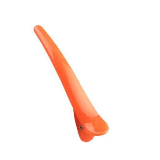 Children's accessories one-word clip for washing and makeup special mixed color hair clip candy color simple duckbill clip barber shop hair clip 8cm duckbill clip random 5 pack