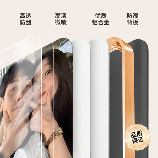 Fantasy photo frame and table, custom photos made into a high-end photo album, washed, printed, wedding photos and ornaments made. I just want to see you, rose gold 8-inch table