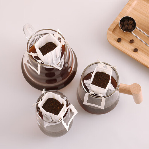 CLITON coffee filter paper hand-brewed hanging ear coffee filter paper household American coffee machine universal filter paper 100 sheets hanging ear filter paper white 100 sheets