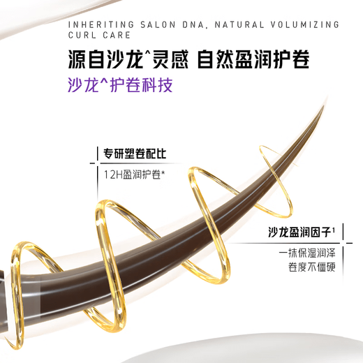 Sassoon (VS) Volume Repairing Elastin Elastic Lotion 100ml Curly Hair Styling Care Conditioner Leave-in Conditioner Moisturizing Essence 2 bottles more cost-effective Elastin 100ml 2 bottles