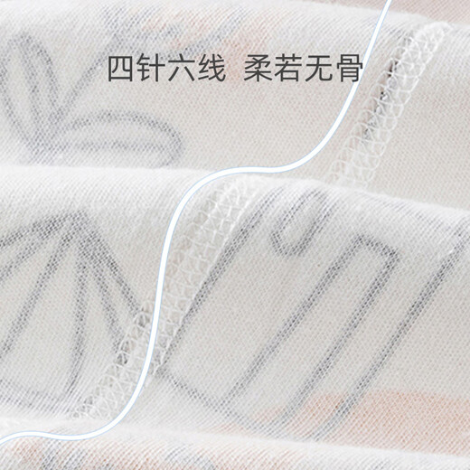 Shubeiyi Baby Vêtements Spring and Automne NOUVELL-NEU BEBEBELLE GILLES CRAWLING CLAYS PAJAMAS BARCHES SPÉRITÉ LIGNES COLOCLAGE BLOC JACLE 73CM (6-12 MOIS)