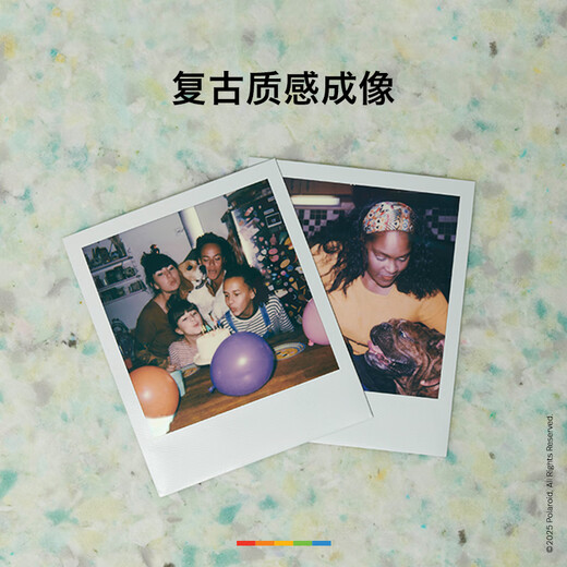 Polaroid 600 instant camera photo paper, retro film, only available in I-2&Now&Now+&Lab, September 25, 600 white frame color double pack photo paper (16 photos)