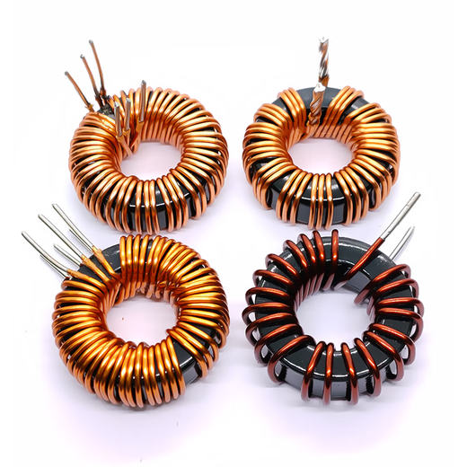 Hanshi Hengye Iron-silicon-aluminum ring inductor energy storage magnetic ring inductor 68uH dual 1.6 wires 35A horizontal/10 pcs