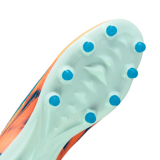 Nike Mercurial Series Mbappe Men's Low-top AG Football Shoes Winter NIKE VAPOR 16 PRO FQ8690 801 Light Melon Orange/Peacock Blue/Igloo Blue 41