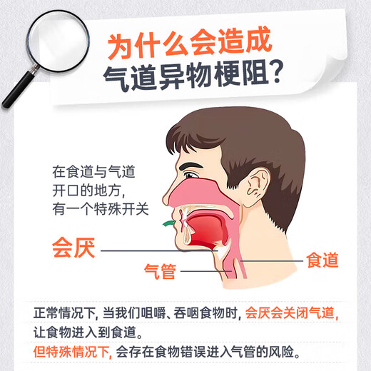 CARTERCARE Heimlich Anti-Erstickungs-Instrument, offizielles Original-Erste-Hilfe-Instrument, automatisches Anti-Erstickungs-Familienmodell 2505 (schwarz)