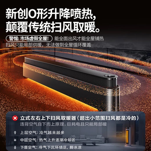 Ruiwu 2026 new model | AI human voice exclusive version baseboard heater electric heater electric heater graphene heater electric heater for home use