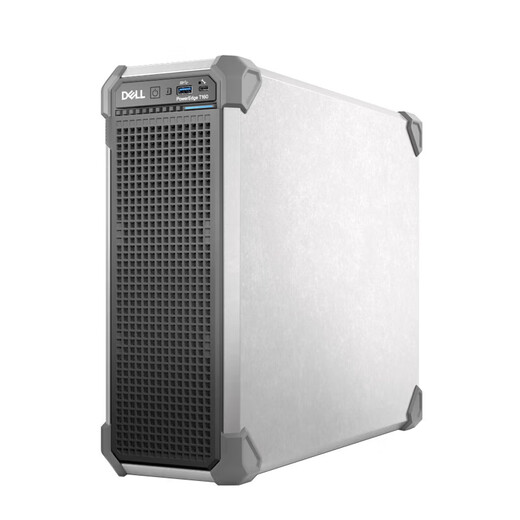 Dell (DELL) PowerEdge T160 Small Tower Server Workstation Desktop Computer Host ERP Storage Server Xeon E-2488 with E2425H Monitor 64G Memory丨480G Enterprise+2x2T Desktop Class