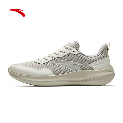 ANTA Clear Sky丨Training Shoes for Women 2025 Autumn and Winter New Breathable Sports Shoes for Women Commuting Comfortable Jogging Shoes Dune Gray/Hessian Gray-8 37.5 (Female 6.5)