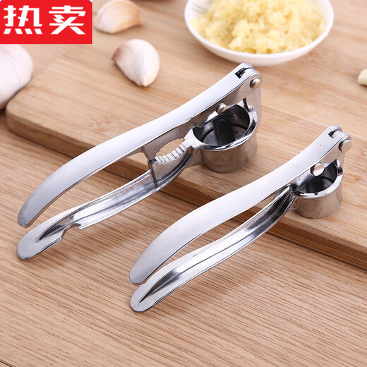 MZXM Japan imported quality garlic press home manual garlic peeler garlic mortar garlic masher artifact garlic masher garlic medium garlic press