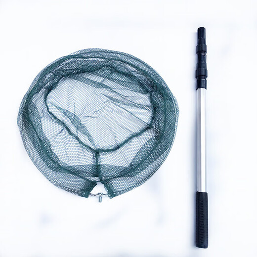 Gujian Mubaosen full set of folding fishing nets, thickened stainless steel, retractable fishing nets, fishing net pockets for fishing gear