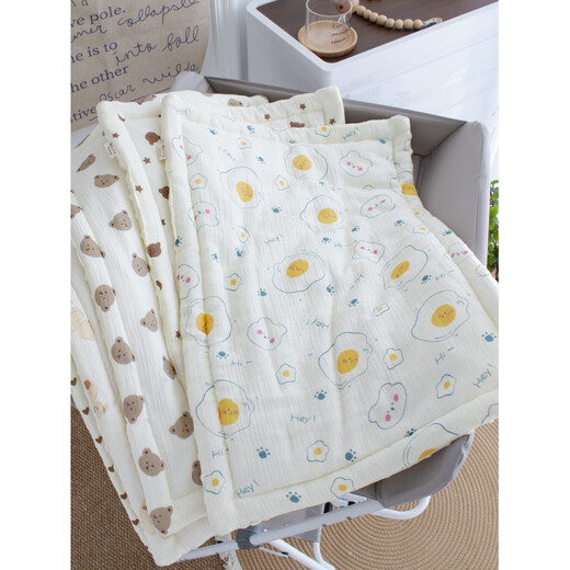 Special diaper pad, baby care table cotton pad, baby convenient diaper pad, children's washable diaper pad, diaper pad-Xiongtou 50*70cm