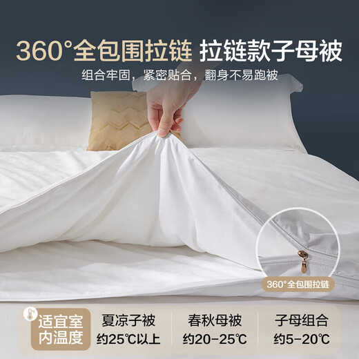 Boyang (BEYOND) 100% mulberry silk quilt, 100% cotton spring and autumn quilt, thickened baby quilt, wedding quilt, winter quilt, universal for all seasons, spring and autumn quilt 100 count cotton jacquard + double palace cocoon mulberry filament + infant A 200X230cm