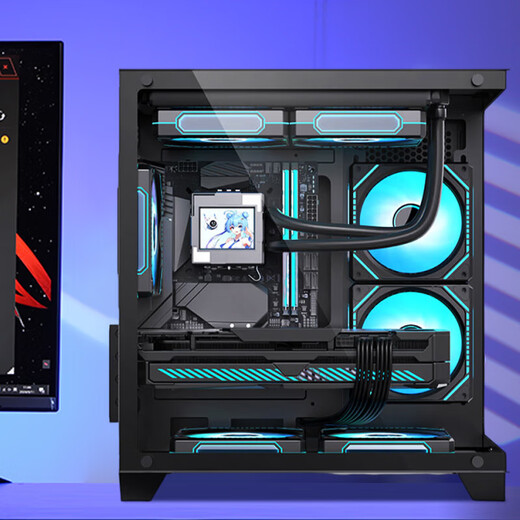 ASUS AMD Ryzen R5 5600/5700X/9600X/RX7650GRE/RTX5060/Gaming Desktop Computer Host Assembly Computer Complete Machine Specifications Three丨R5 5600+RTX5060 Desktop Assembly Computer