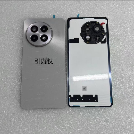 Suitable for OnePlus ace5 original disassembly back cover battery cover ace5pro original pure original mobile phone back shell middle frame ace5 original disassembly back cover black with frame lens