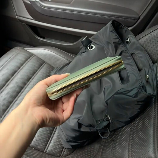 Feiyuejia passport holder, wallet, all-in-one, multi-functional card holder, document storage bag, ticket holder, portable large-capacity card holder, avocado green