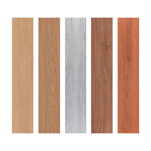 Pupan wood grain brick 150x800 Japanese-style wood color 200x1000 bedroom floor tiles 15839 150x800