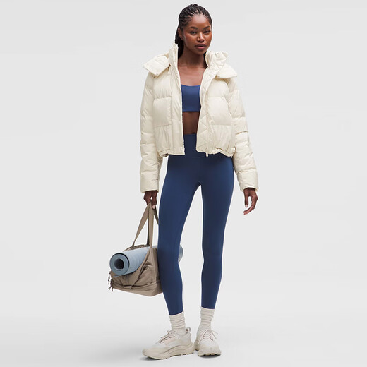 lululemon丨Wunder Puff 女士短款羽绒外套羽绒服 防风 LW4CADS 浅象牙白 S /6