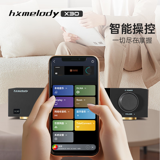 Red Core X30 Mastering Music Player DSD512 Lossless AK4493S Streaming Media Bluetooth DLNA Touch Screen Professional Audio Equipment Silver