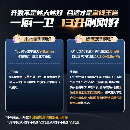 Haier (Haier) Consult customer service to receive subsidies Gas water heater UTSPRO 12 liters 13 liters 16 liters smart bath constant temperature household forced exhaust anti-freeze ECO energy-saving natural gas water heater 13L 60% users choose high configuration and low price UTSRO