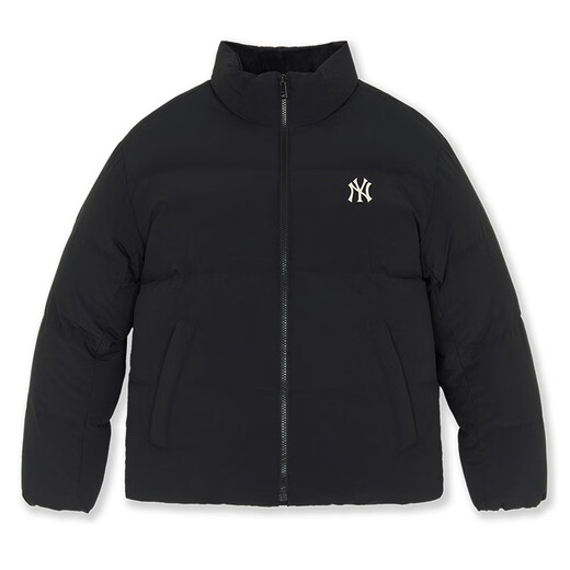 MLB down jackets for men and women, couples, waterproof, heavyweight short down jackets 3ADJB2056-50BKS-L