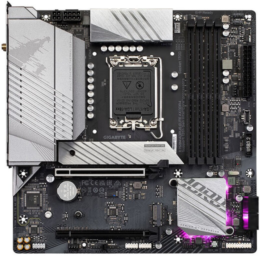 技嘉 英特尔（Intel） 13代CPU I7 13700KF 13700K 技嘉CPU主板套装板U套装 技嘉B760M A ELITE AX D4 小雕  I7 13790F/16核24线程/13代