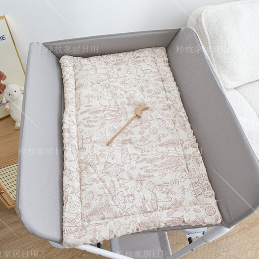 Jiaojing Diaper Table Pad Baby Diaper Table Cotton Pad Nursing Table Cotton Pad Newborn Mattress Cotton Diaper Table Accessories Baby Changing Clothes Small Love/Three-Layer Structure Thickened and Warm 35*75 Manual measurement may cause errors