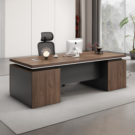 Semphia boss desk modern government office manager leadership desk desk and chair combination 1.6 meters table