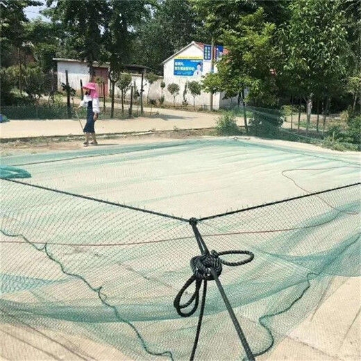 Lotus flower fence guardrail net breeding net chicken farm duck net fishing net lifting net river net poultry net anti-bird net climbing vine net thickened rope 18 strands side length 2 cm mesh