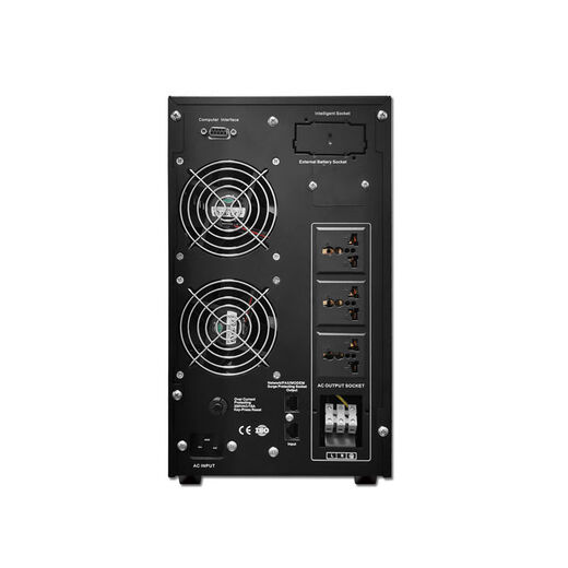 Puqian UPS Fuente de alimentación ininterrumpida en línea C3K3000W Voltaje Estable Comportador Servidor Monitoreo C12610K C2K2000VA2000W13 VAT Factura especial