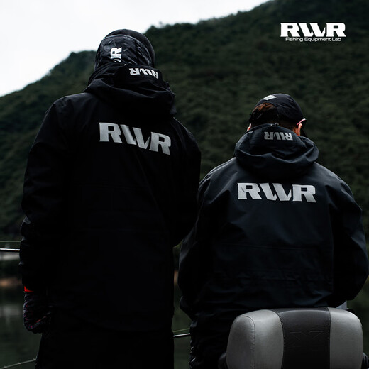 RVVR25 New Royal Scale Professional Jacket Windproof and Water-Repellent Outdoor Warm and Breathable Autumn and Winter Lure Fishing Jacket Gray XL