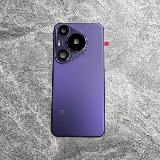 Suitable for Huawei 70+ original glass back cover 70 original mobile phone battery case pure back screen Pura70 feather yarn black pure original disassembly 99 new installation