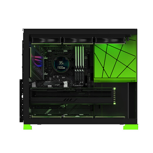 AMD Ryzen 7 9700X host RTX5060TI/5070TI/9070XT graphics card AI productivity 4k live rendering post-editing design computer sea view room assembly complete machine configuration five 9700X/RTX5060TI 16G