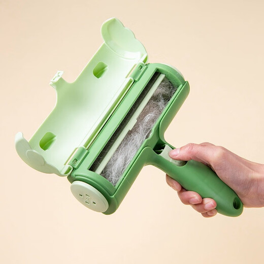 Bellega pet hair removal cat hair dog hair cleaner home carpet bed sheets sofa hair removal brush hair stick device dual-purpose hair stick device