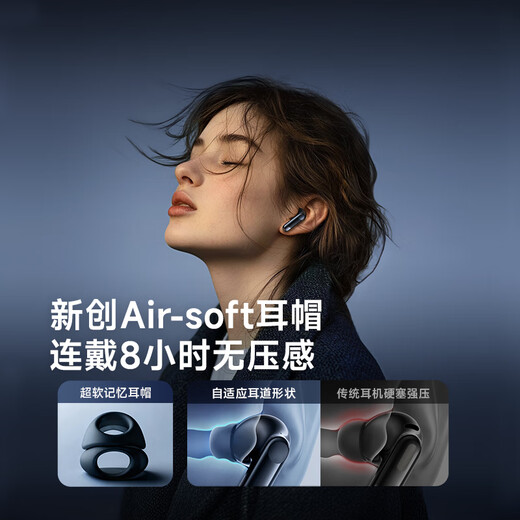 Linklike AI Comfortable Noise Reduction丨Dolby Surround Sound Deep Active Noise Canceling Headphones In-Ear Bluetooth Headphones Noise Reduction Gold List No. 1 Super Long Battery Life 2025 New Model 1 Top Ten