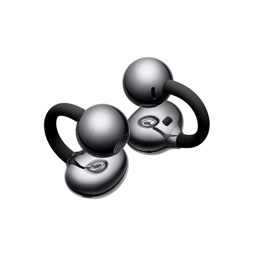 Huawei FreeClip 2 ear clip headphones, modern black, open wireless Bluetooth headphones, new C-shaped bridge, comfortable and stable/powerful dual-engine